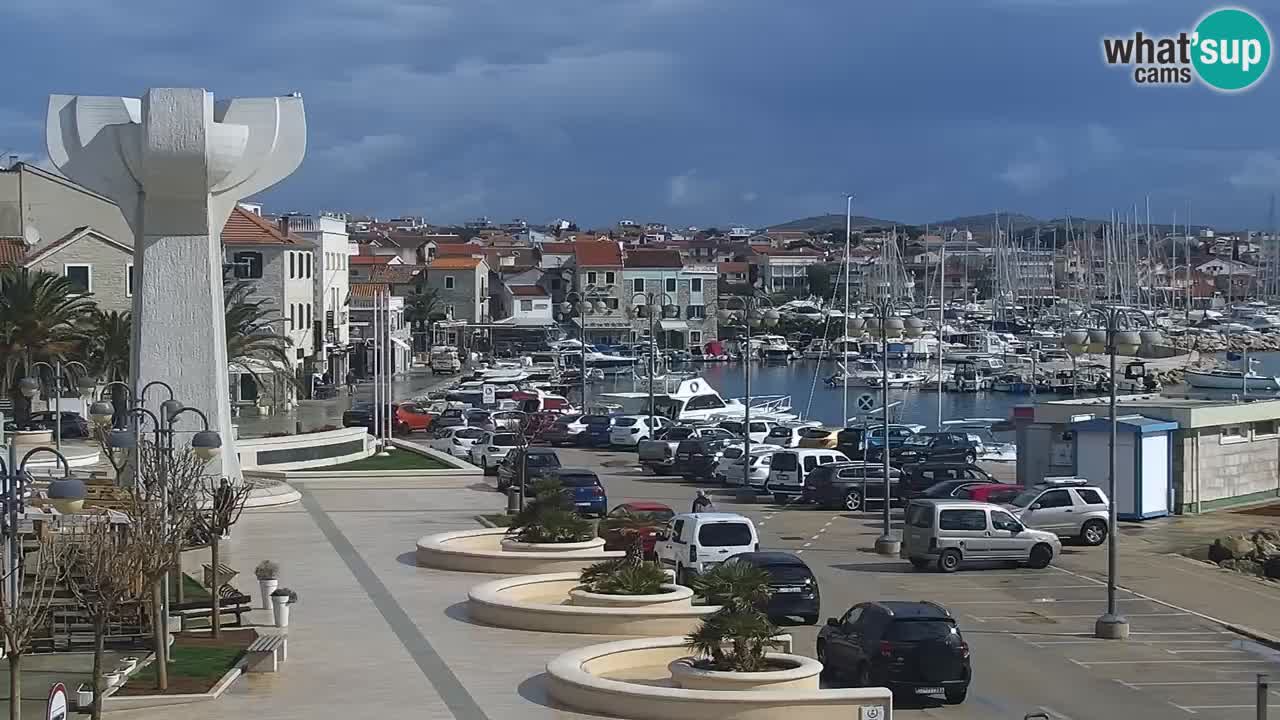 Vodice webcam live – front de mer