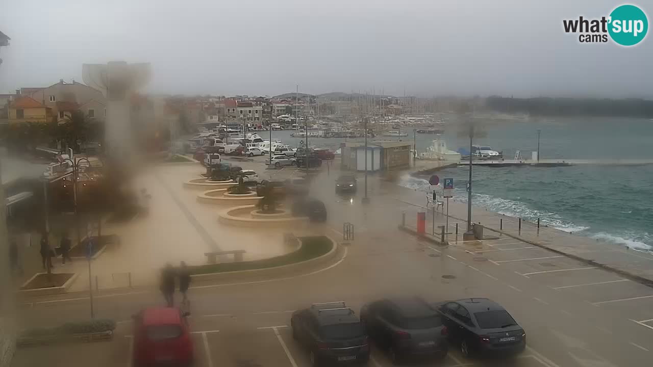 Vodice livecam – marina e il lungomare