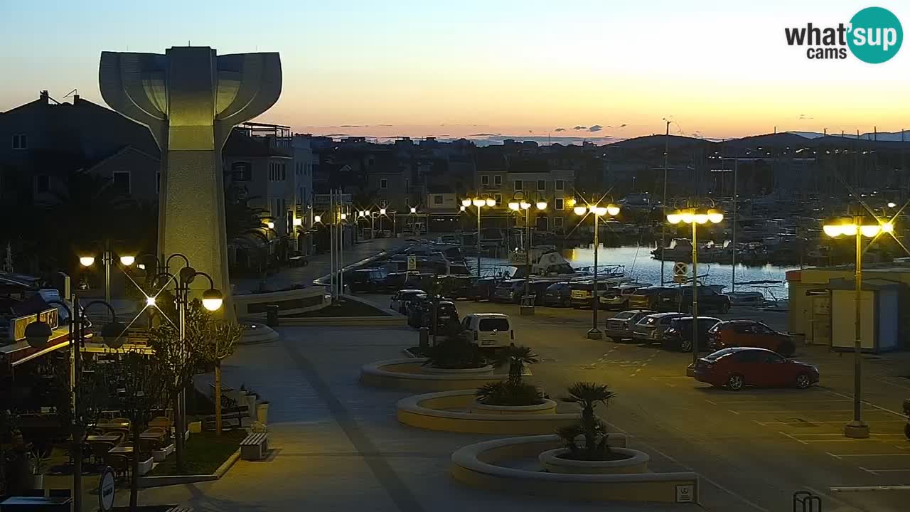 Vodice livecam – marina e il lungomare