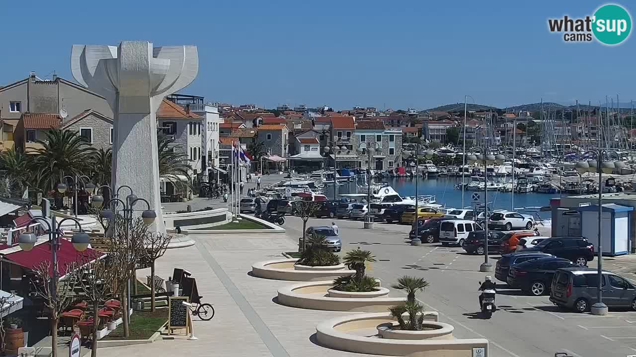 Vodice webcam – marina i meer