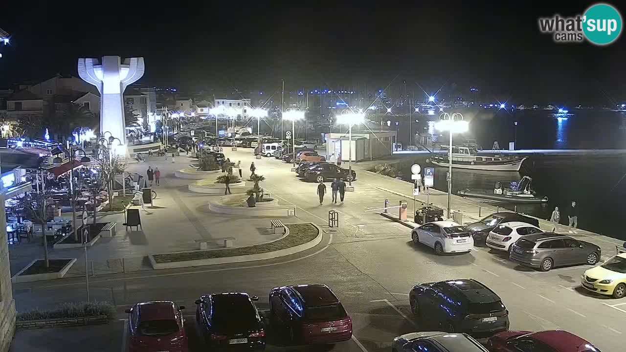 Vodice livecam – marina e il lungomare