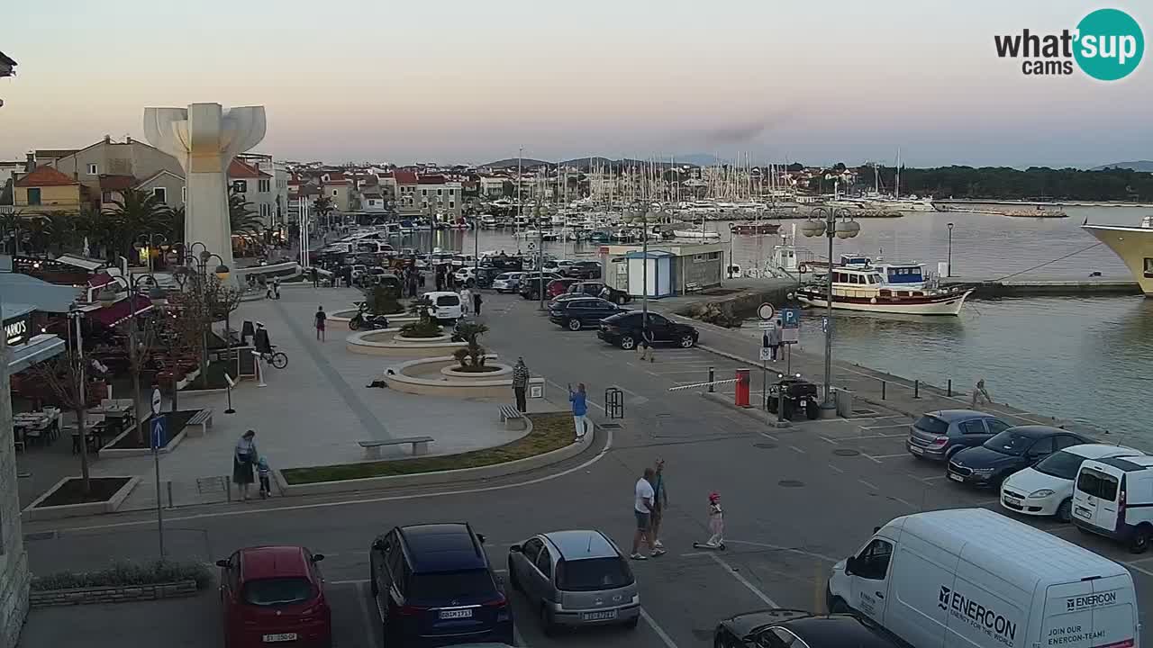 Vodice webcam – marina i meer