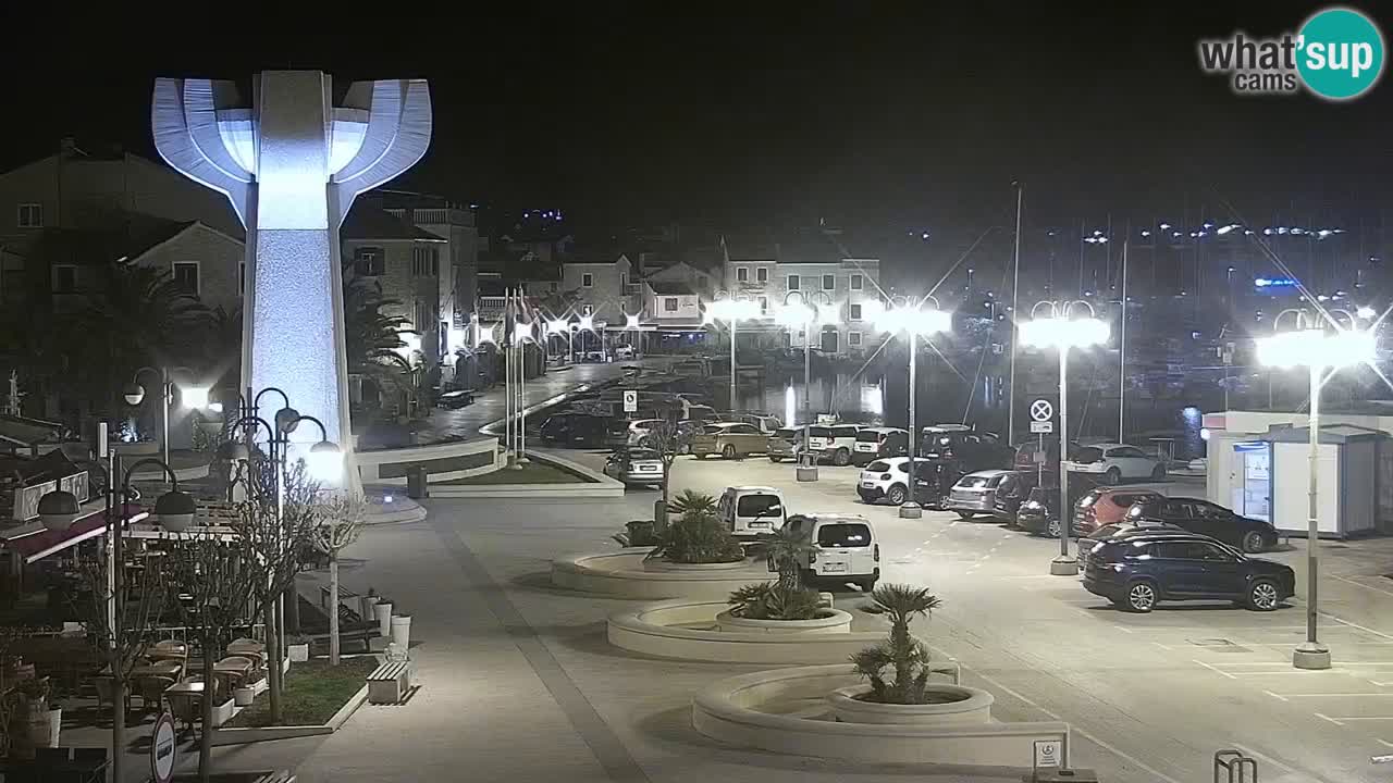Vodice webcam – marina i meer