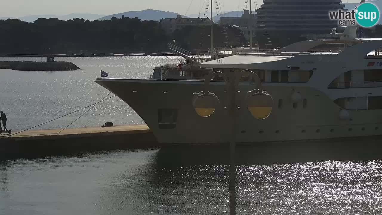 Vodice webcam live – front de mer