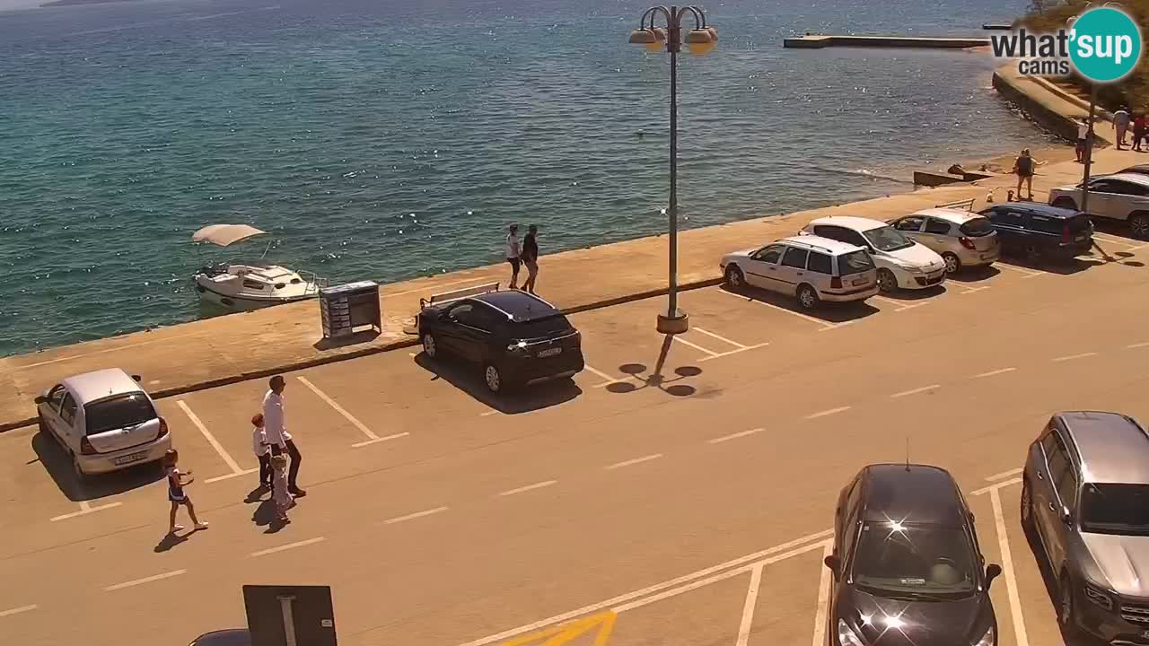 Vodice Live webcam – marina and  seafront