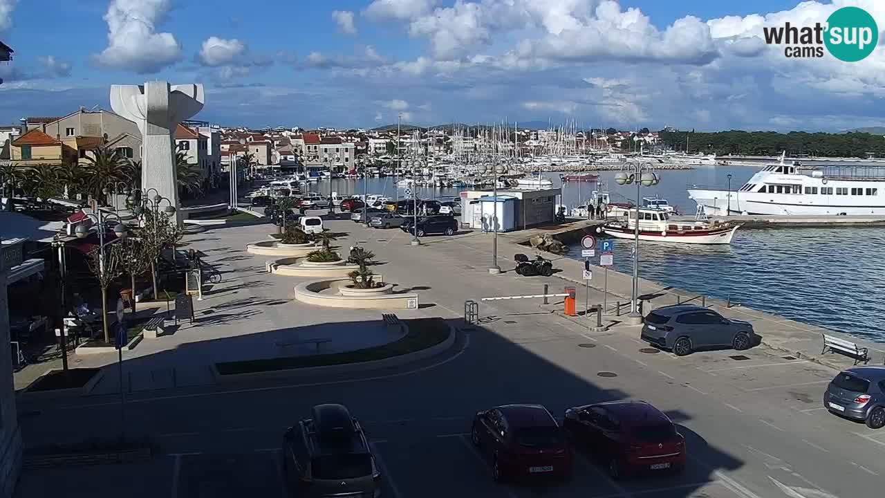 Vodice webcam live – front de mer