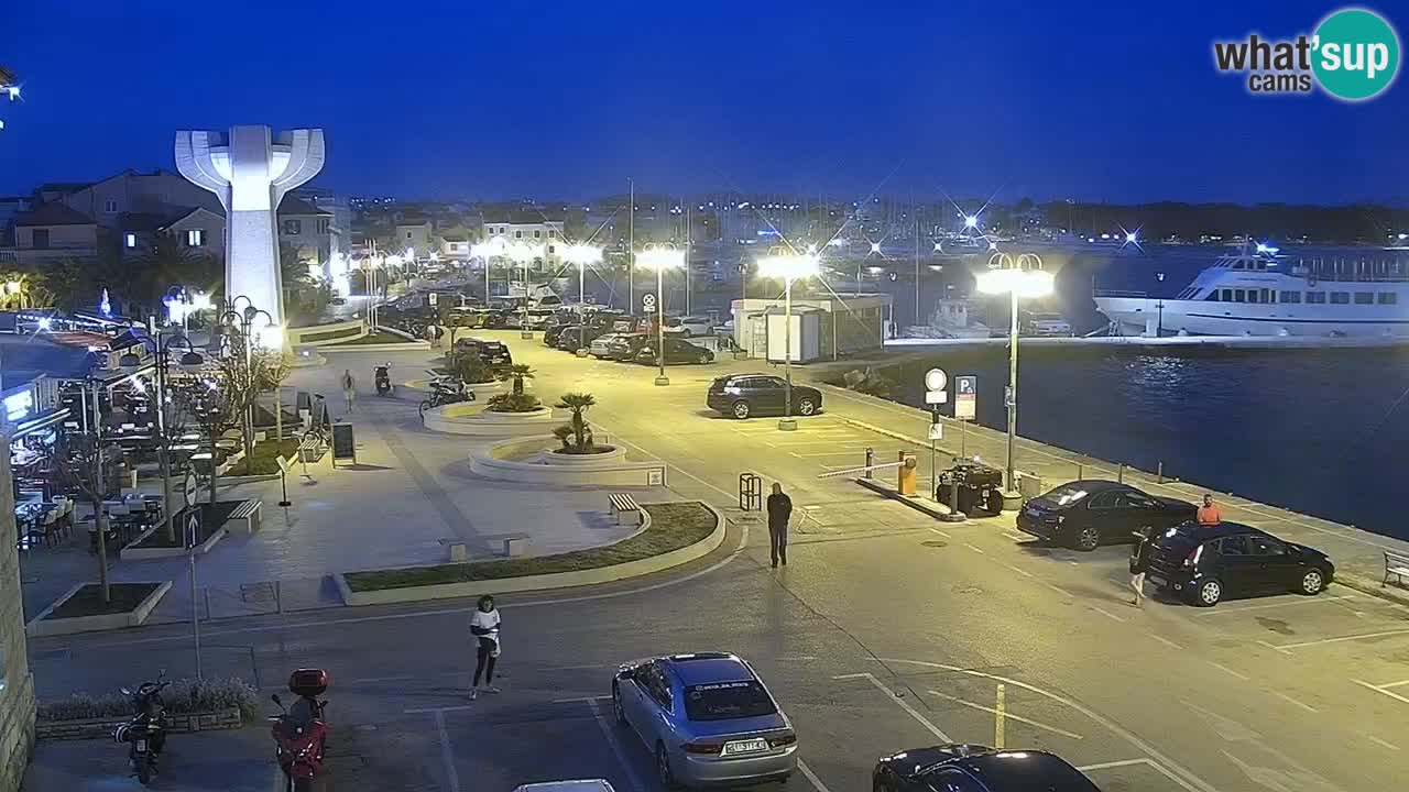 Vodice webcam – marina i meer