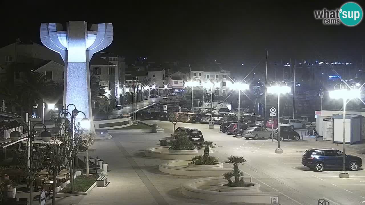 Vodice webcam live – front de mer