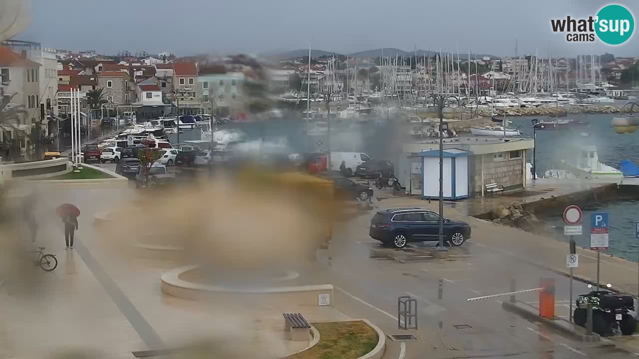 Vodice webcam live – front de mer