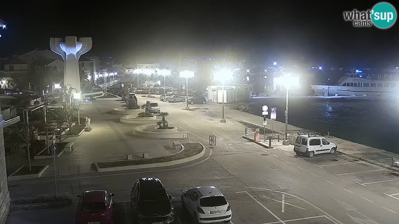 Vodice livecam – marina e il lungomare