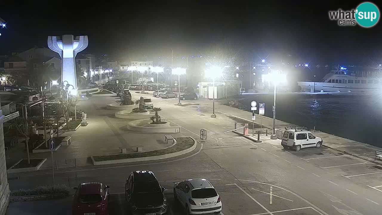Vodice livecam – marina e il lungomare