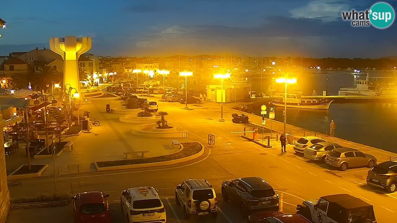 Vodice webcam – marina i meer