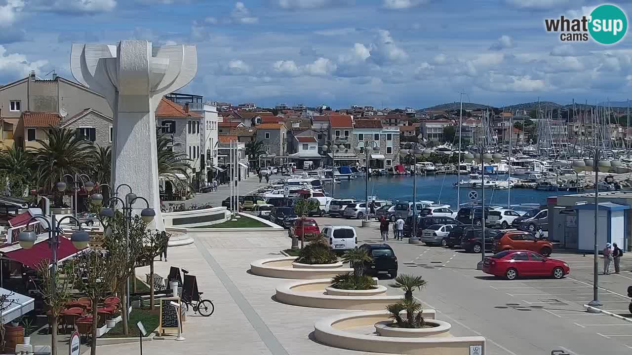 Vodice webcam live – front de mer