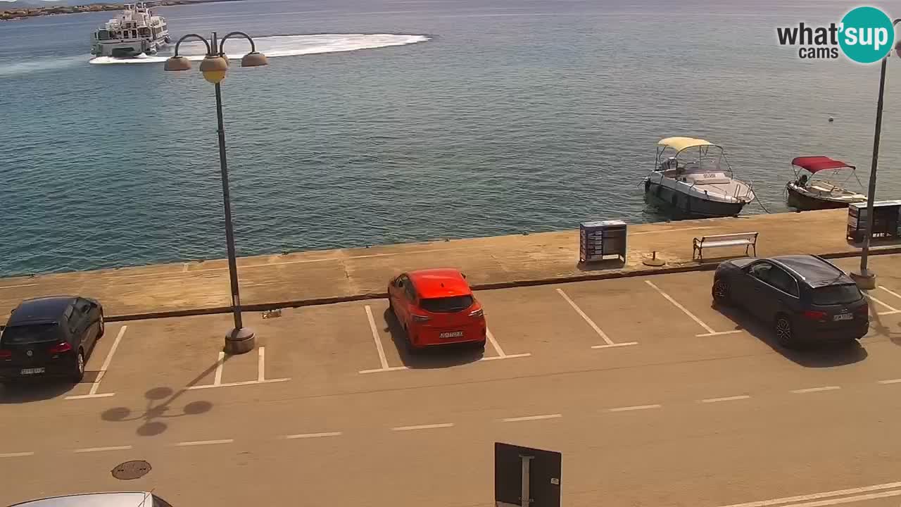 The blue beach in Vodice “Plava plaža”