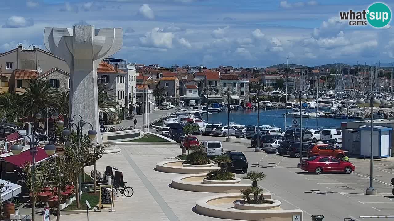 The blue beach in Vodice “Plava plaža”
