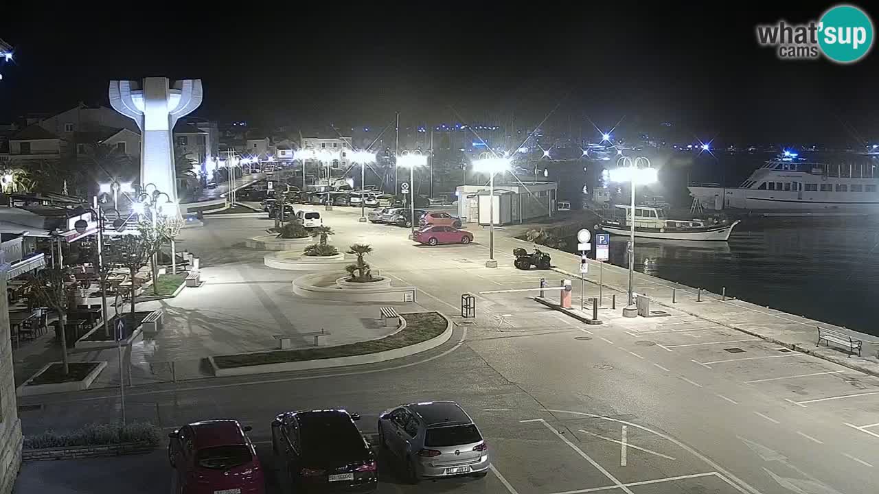 Vodice livecam – marina e il lungomare