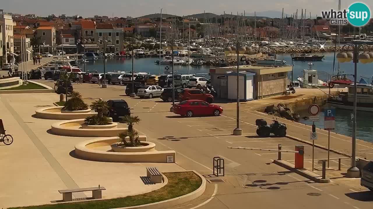 Vodice webcam – marina i meer