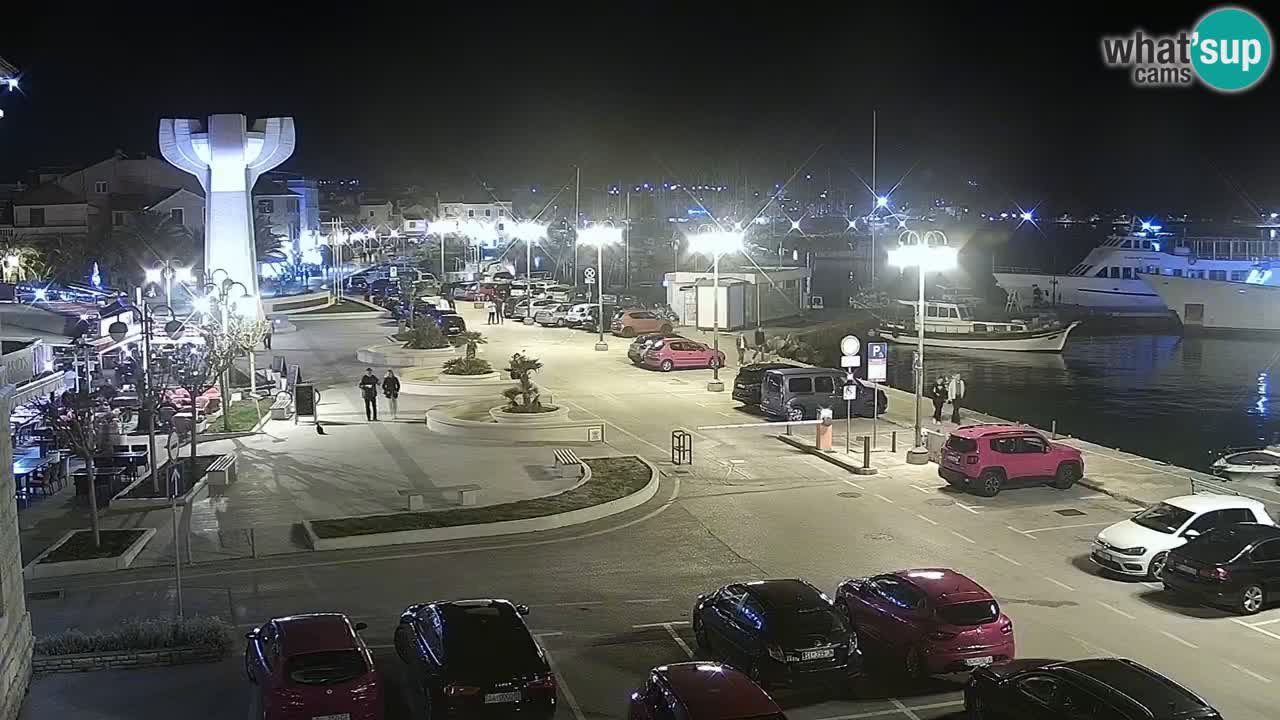 Vodice webcam – marina i meer