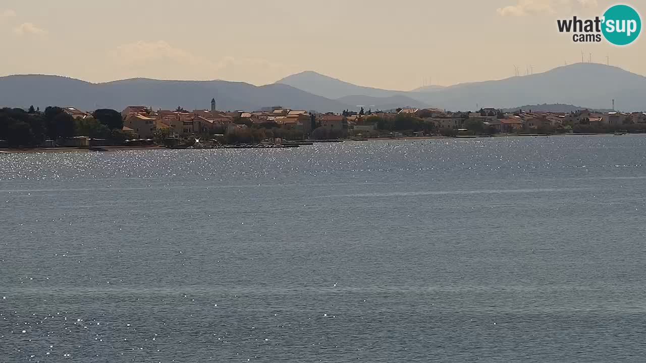 Vodice Live webcam – marina and  seafront