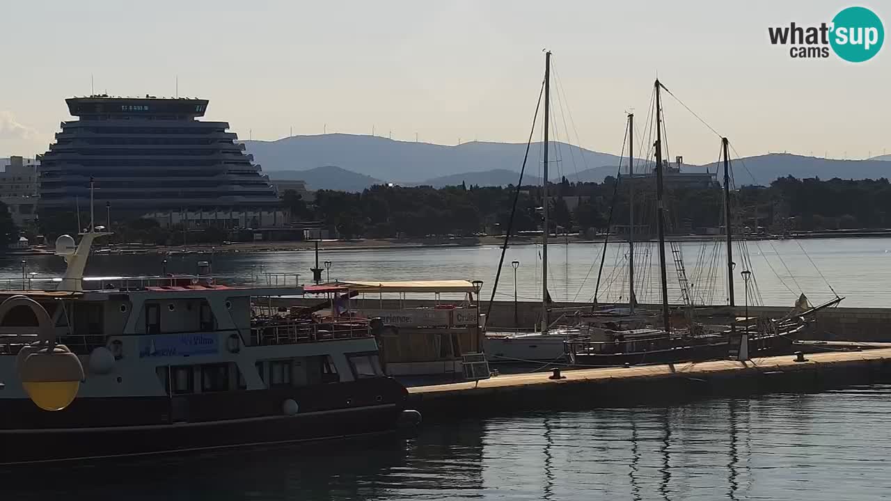 Vodice web kamera – marina i riva