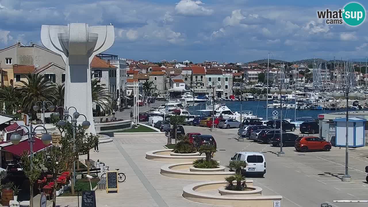 Vodice webcam – marina i meer