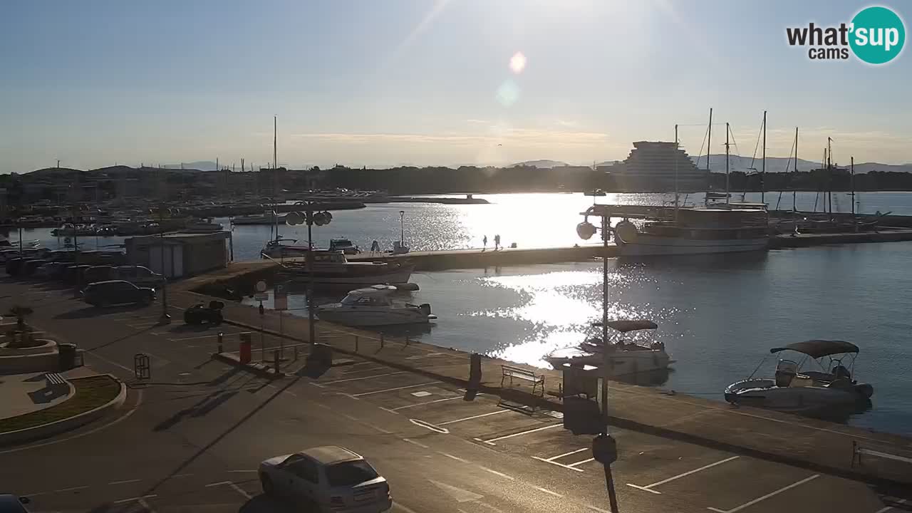 Vodice webcam live – front de mer