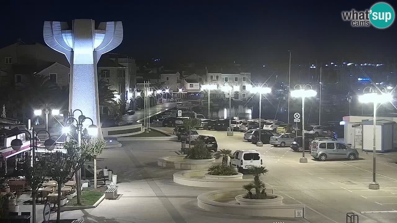Vodice webcam live – front de mer