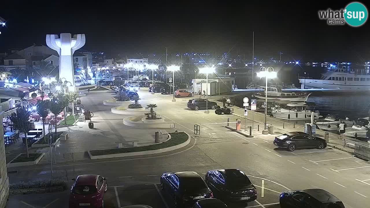 Vodice webcam – marina i meer