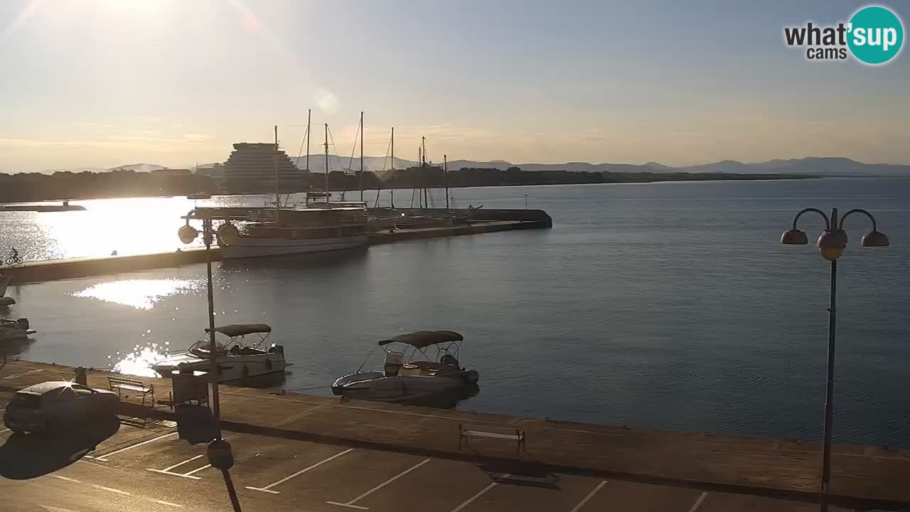 Vodice web kamera – marina i riva