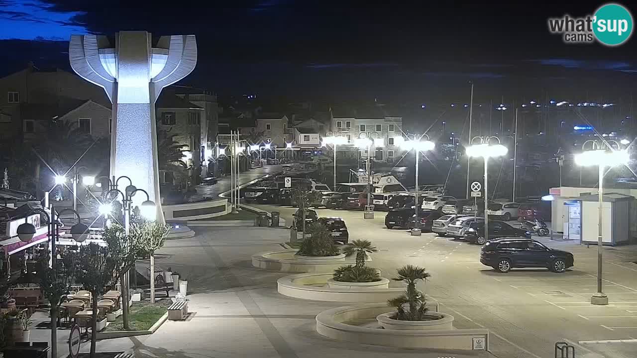 Vodice livecam – marina e il lungomare