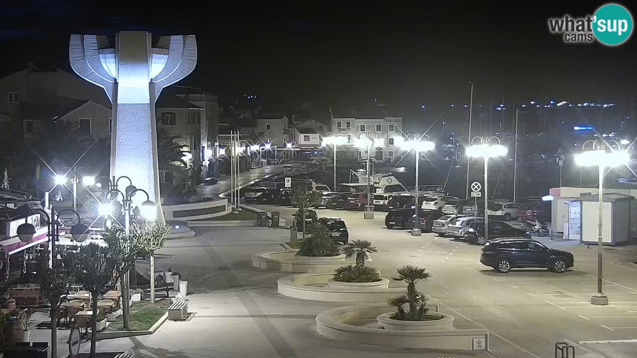 Vodice webcam live – front de mer