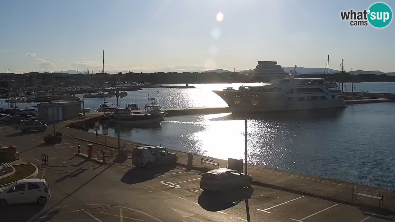 Vodice web kamera – marina i riva