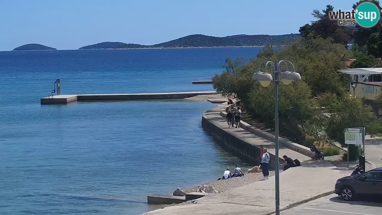 Vodice spletna kamera – marina in riva