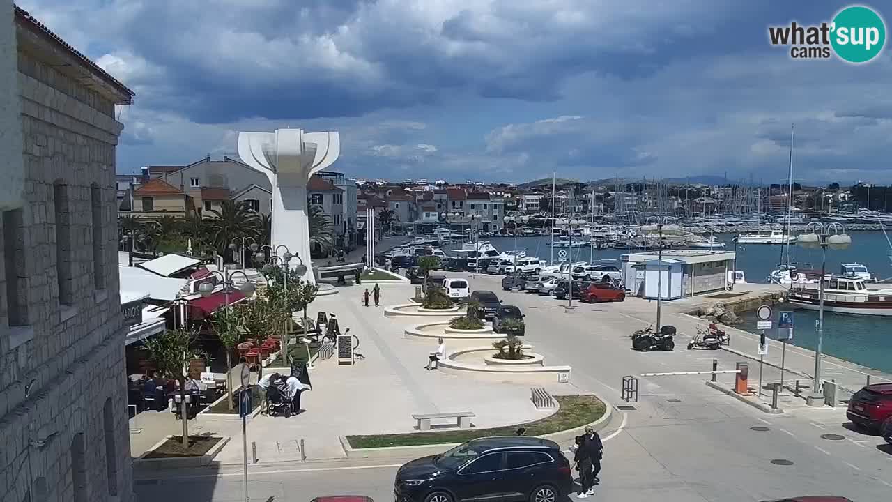 Vodice livecam – marina e il lungomare