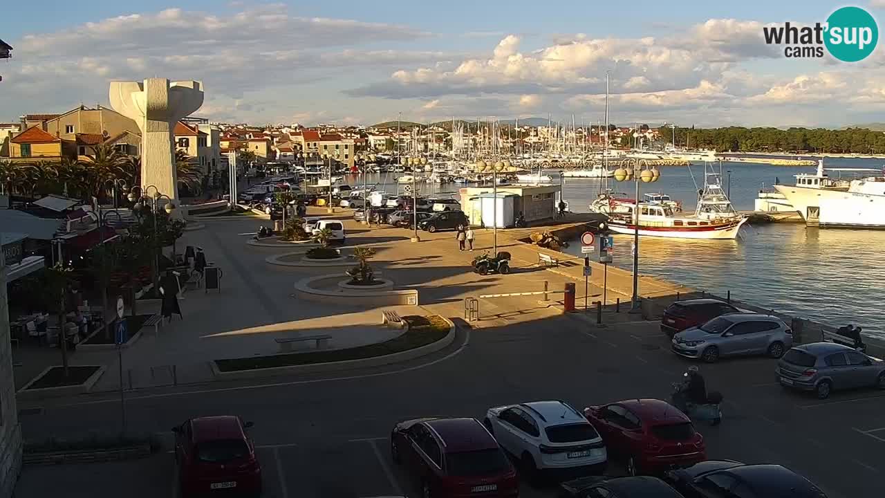 Vodice webcam – marina i meer