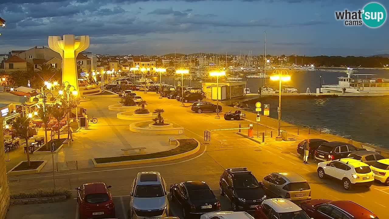 Vodice webcam – marina i meer