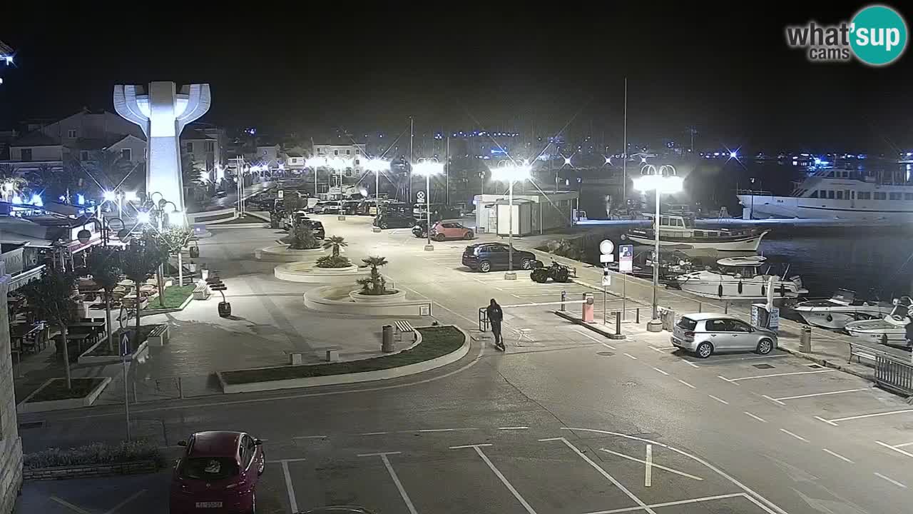 Vodice livecam – marina e il lungomare