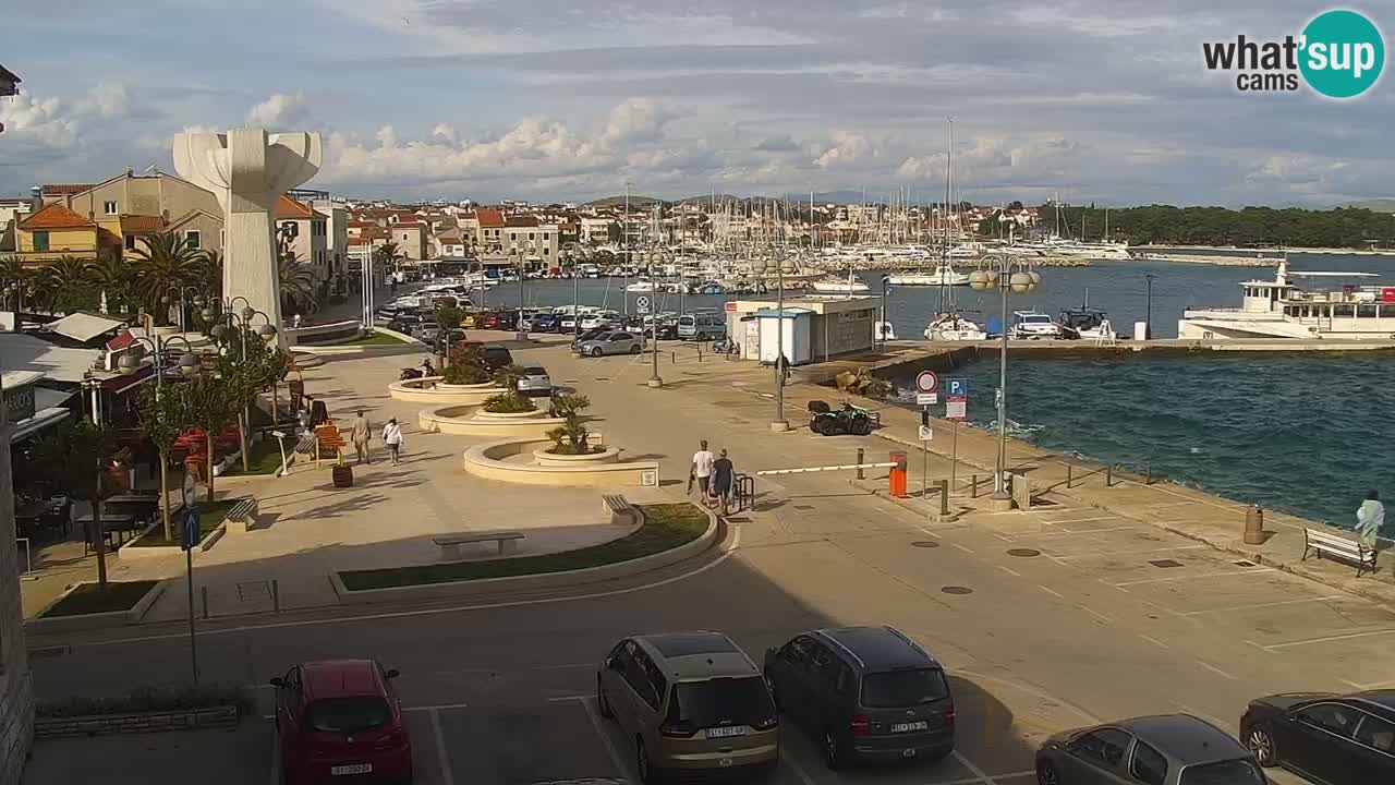 Vodice webcam – marina i meer