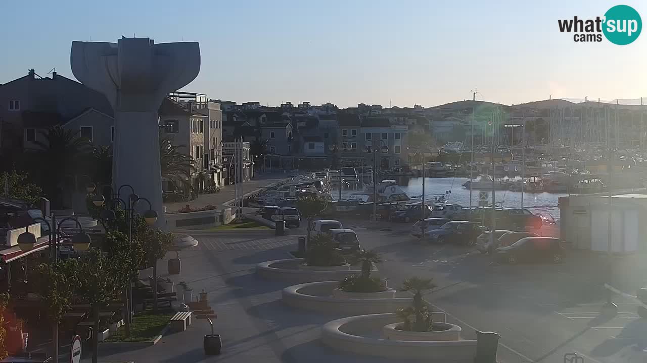 Vodice webcam live – front de mer