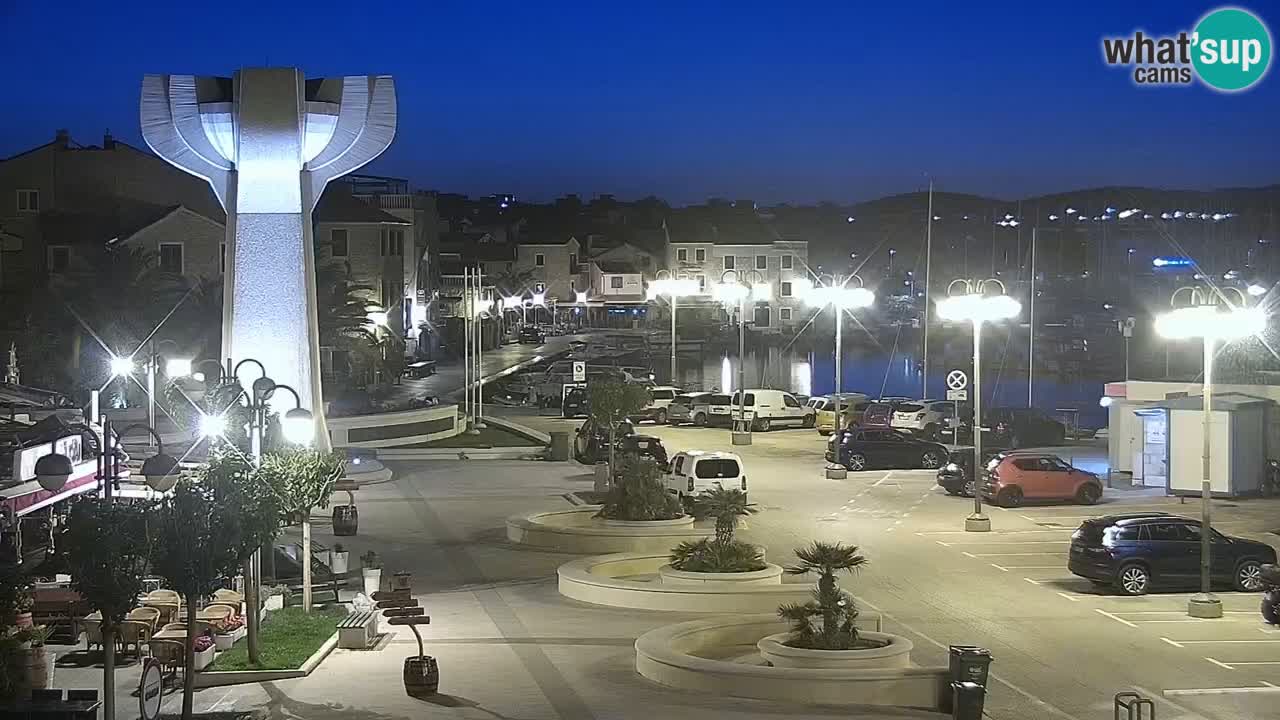 The blue beach in Vodice “Plava plaža”
