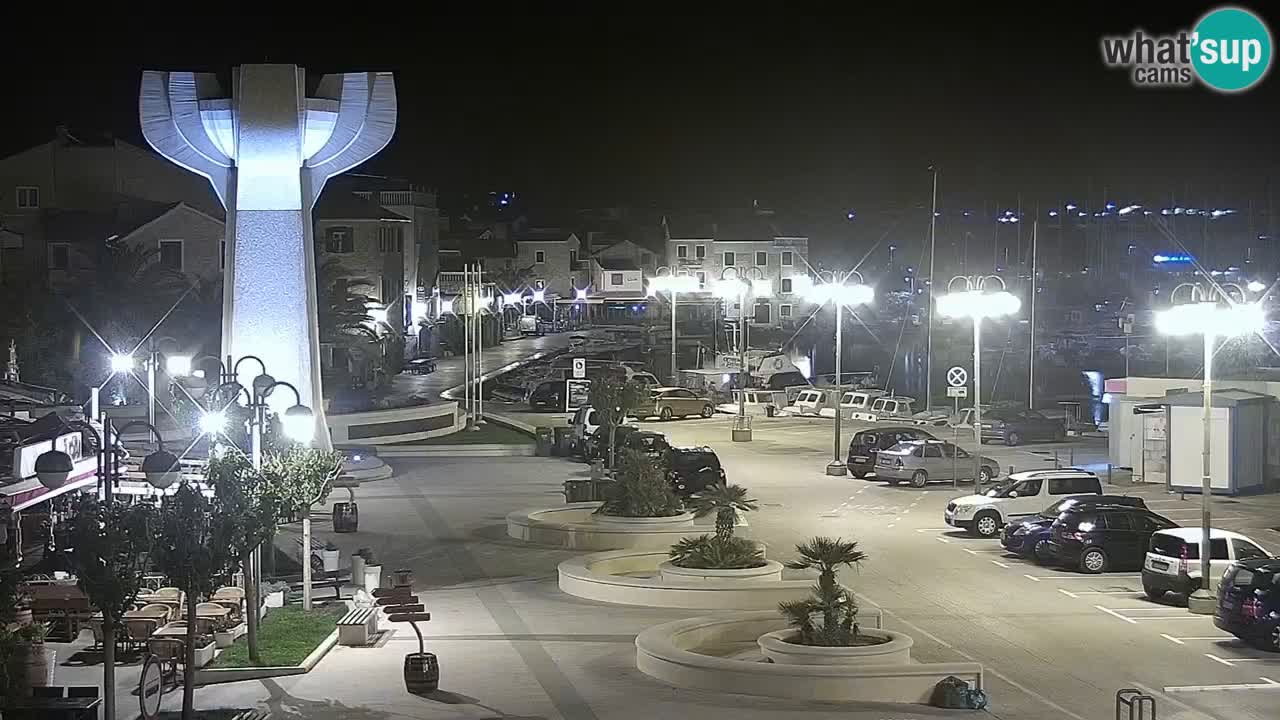 Vodice webcam – marina i meer