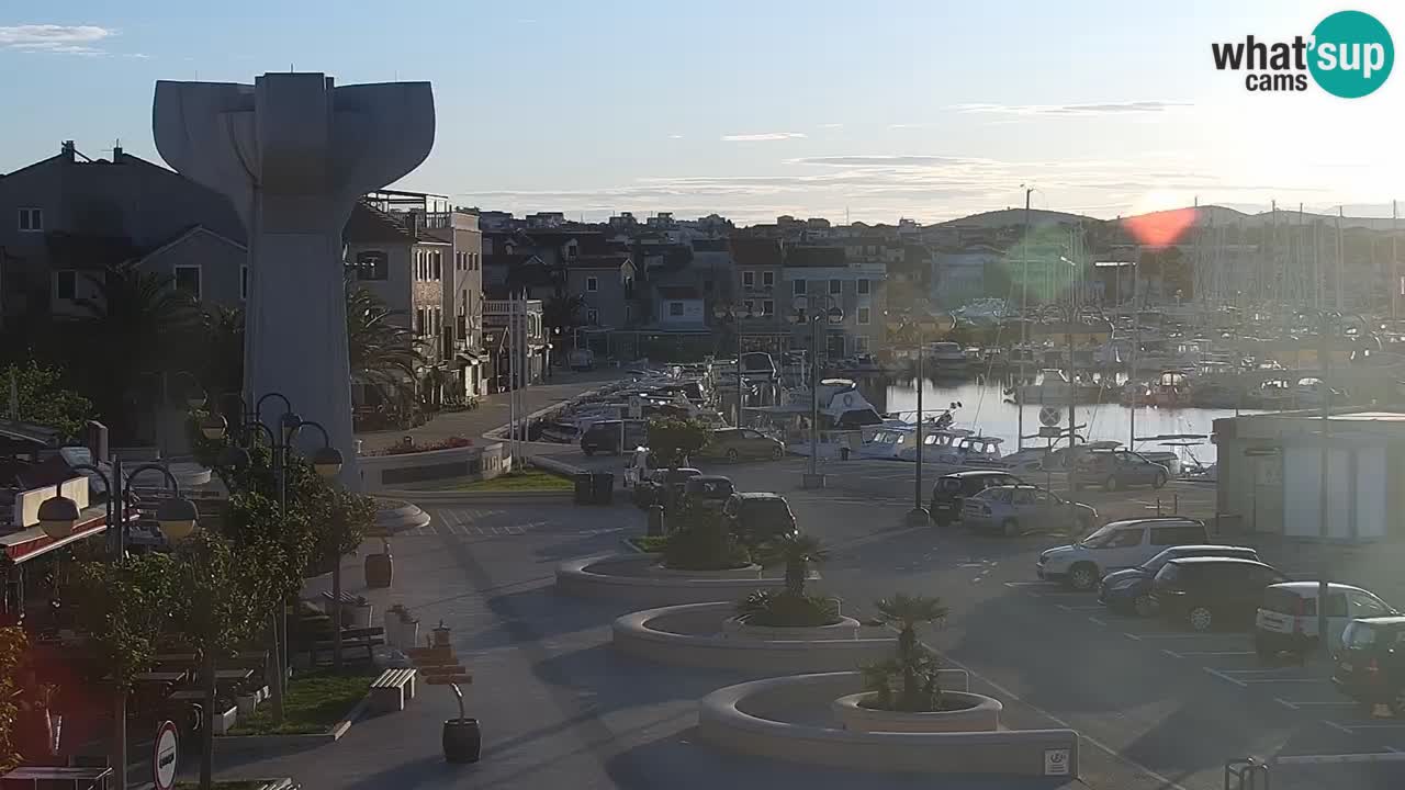 Vodice livecam – marina e il lungomare