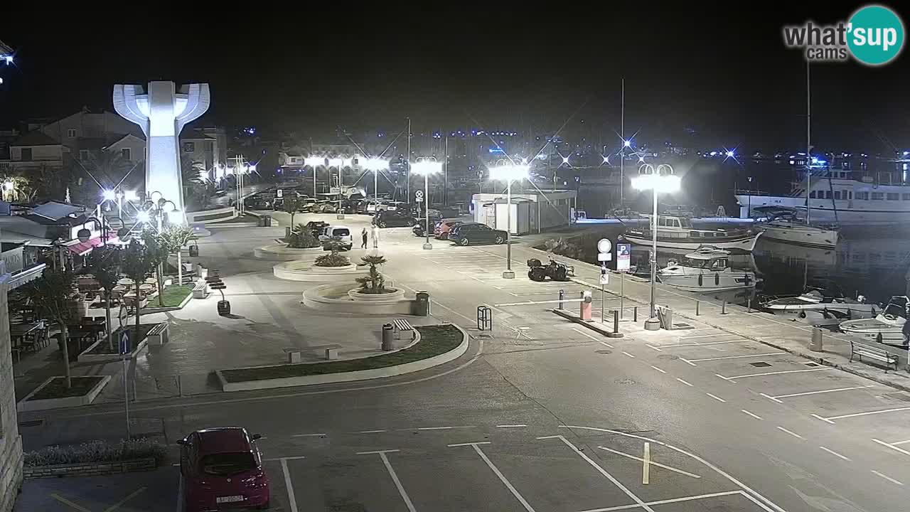 Vodice webcam – marina i meer