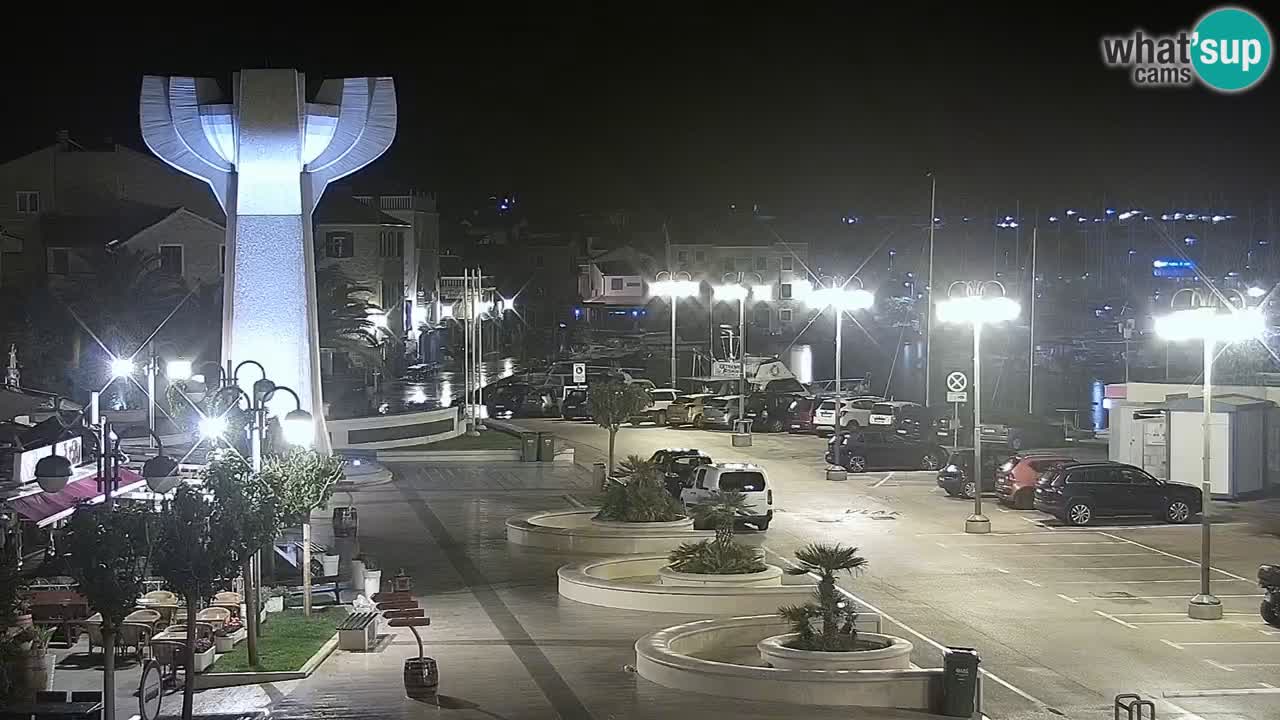 Vodice webcam live – front de mer