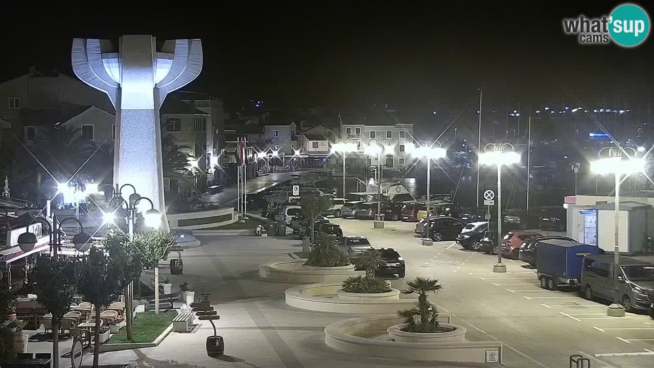 Vodice webcam – marina i meer
