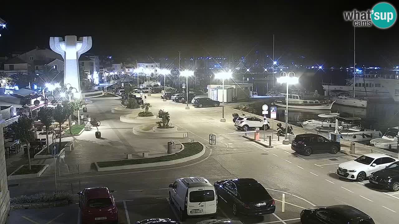 Vodice livecam – marina e il lungomare