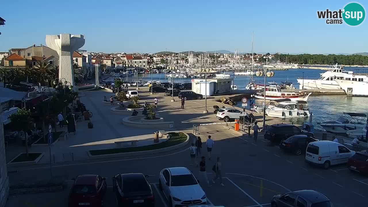 Vodice webcam live – front de mer