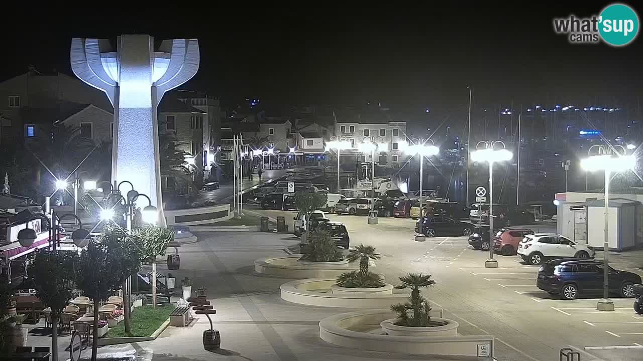 Vodice webcam – marina i meer