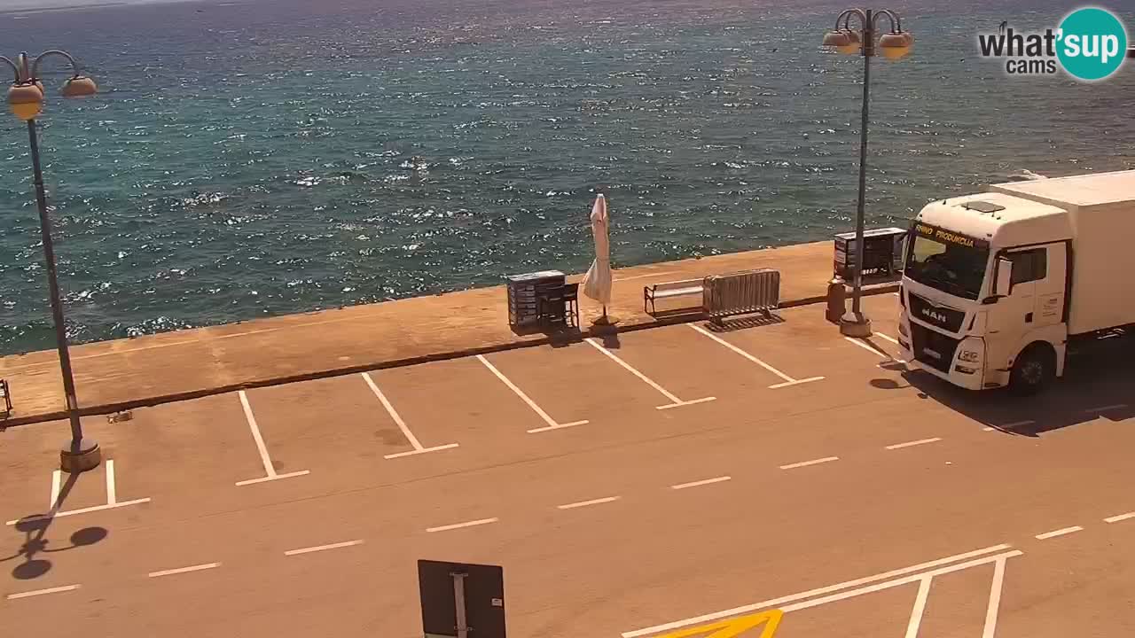 Vodice webcam – marina i meer