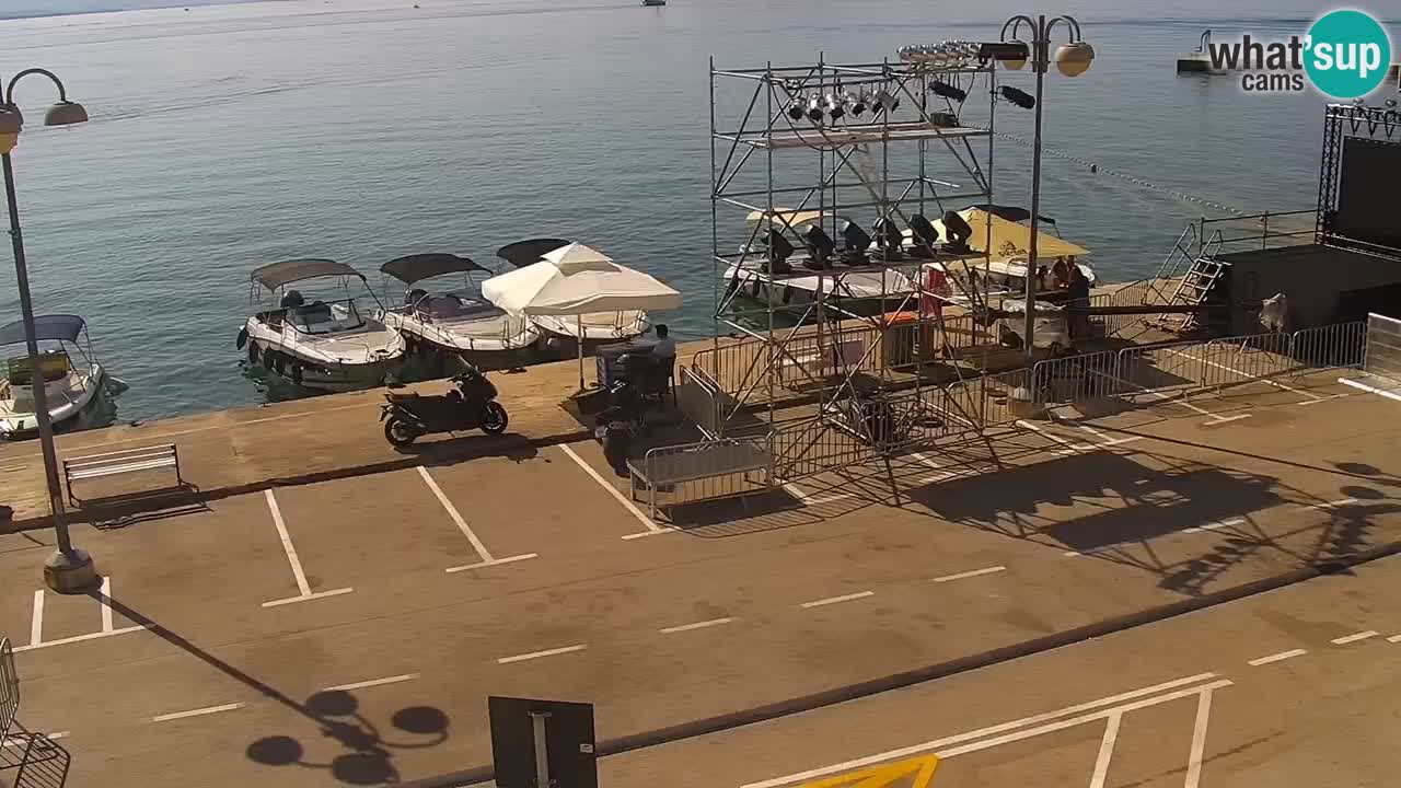 Vodice livecam – marina e il lungomare